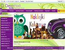 Tablet Screenshot of deco-wall.pl